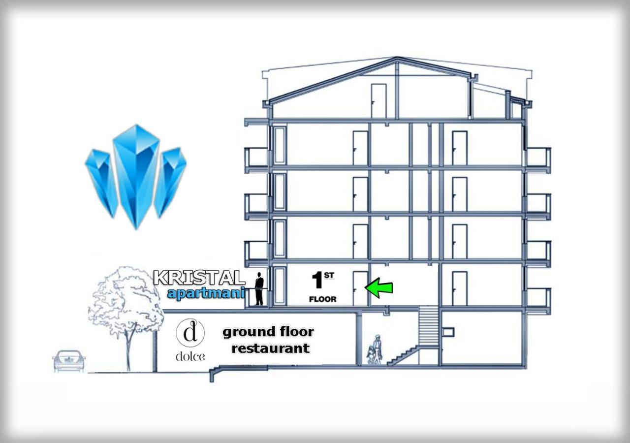 Kristal Apartmani Arandelovac Zewnętrze zdjęcie